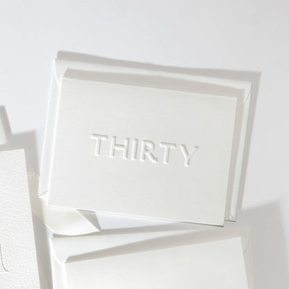 Thirty Card