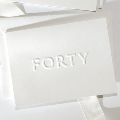 Forty Card