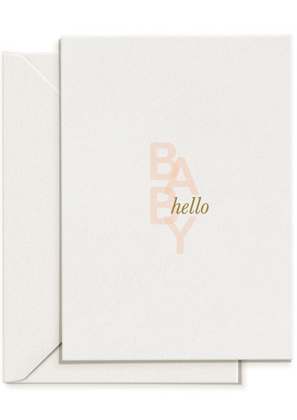 Hello Baby Card