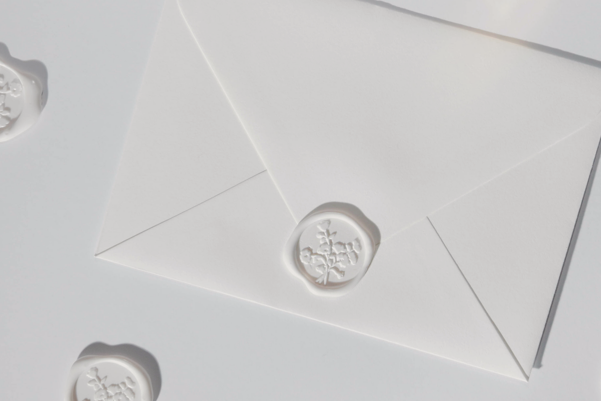 Posy Flower Motif wax seals