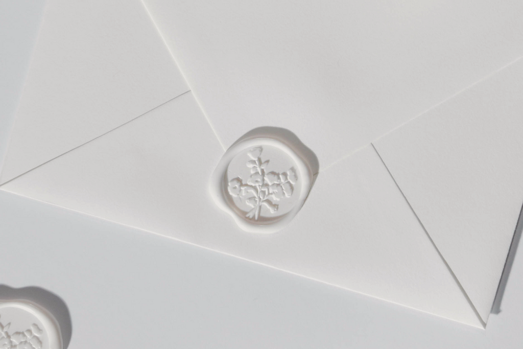 Posy Flower Motif wax seals